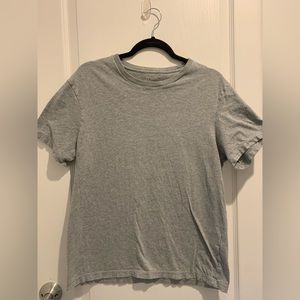 J. Crew Womens Medium Plain Heather Gray Tshirt Casual  Short Sleeve Crewneck